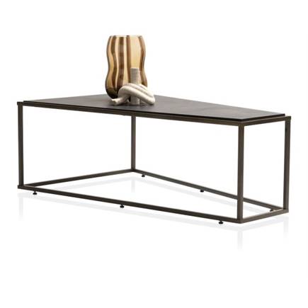 Coco Maison Stand Up salontafel triangel 97x60cm Goud